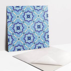 Kafelki samoprzylepne Tulup 30x30 cm Kafle z portugalskim motywem 9 szt.