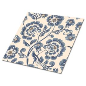Kafelki samoprzylepne Tulup 30x30 cm Klasyczny kwiatowy wzór 9 szt.