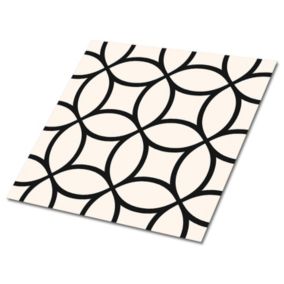 Kafelki samoprzylepne Tulup 30x30 cm Koła geometryczne 9 szt.