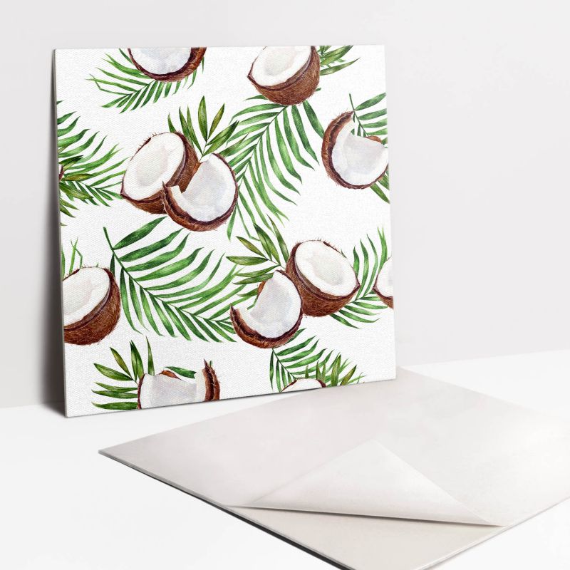 Kafelki samoprzylepne Tulup 30x30 cm Kokosy i palma 9 szt.