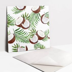 Kafelki samoprzylepne Tulup 30x30 cm Kokosy i palma 9 szt.
