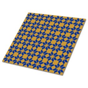 Kafelki samoprzylepne Tulup 30x30 cm kwiatowy wzór 9 szt. III