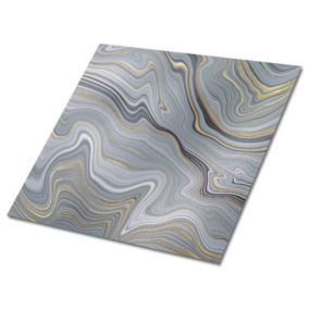 Kafelki samoprzylepne Tulup 30x30 cm Marmurowe fale 9 szt.