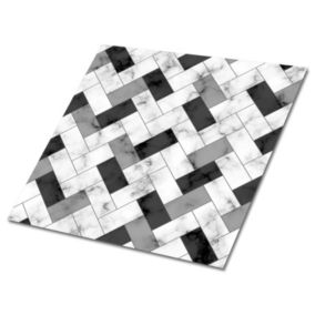 Kafelki samoprzylepne Tulup 30x30 cm Marmurowy chodel 9 szt.