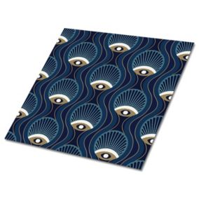 Kafelki samoprzylepne Tulup 30x30 cm Oczy w stylu vintage. 9 szt.