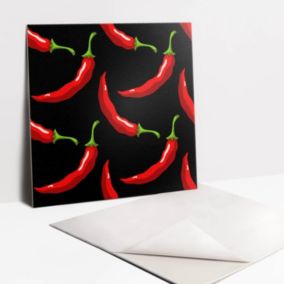 Kafelki samoprzylepne Tulup 30x30 cm Papryczka chilli 9 szt.