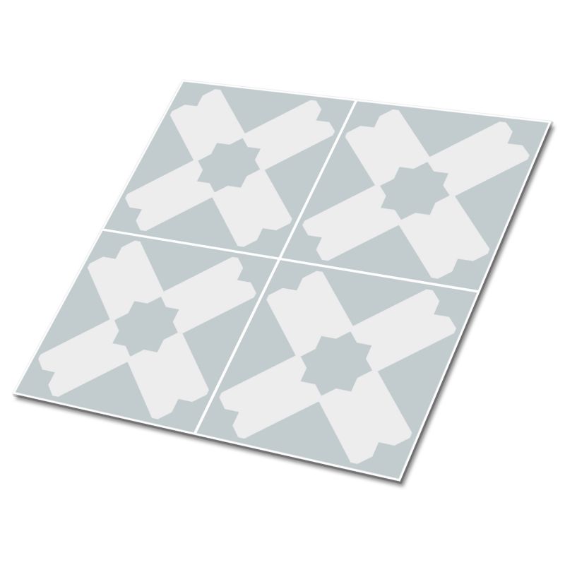 Kafelki samoprzylepne Tulup 30x30 cm Patchwork geometryczny. 9 szt.