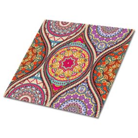 Kafelki samoprzylepne Tulup 30x30 cm Piękna mandala. 9 szt.