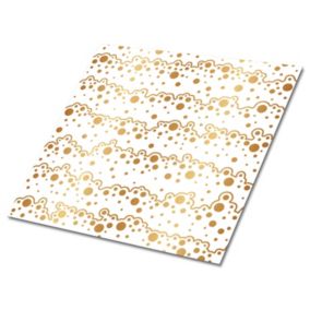 Kafelki samoprzylepne Tulup 30x30 cm Pianka mydlana 9 szt.