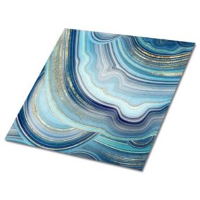 Kafelki samoprzylepne Tulup 30x30 cm Przekrój agatu 9 szt.
