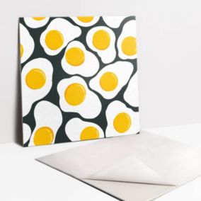 Kafelki samoprzylepne Tulup 30x30 cm Rysunkowe jajka 9 szt.