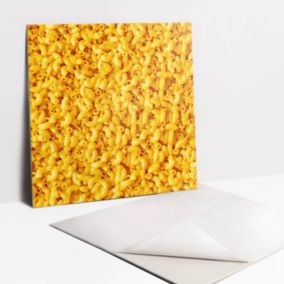 Kafelki samoprzylepne Tulup 30x30 cm Serowy makaron 9 szt.