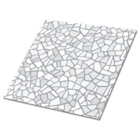 Kafelki samoprzylepne Tulup 30x30 cm Szara mozaika 9 szt. II