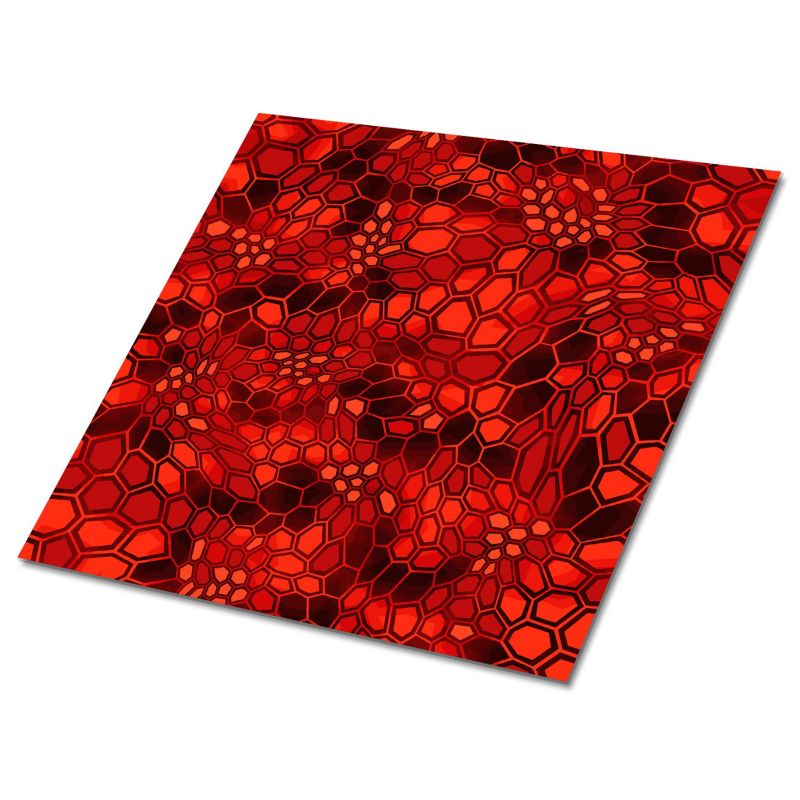 Kafelki samoprzylepne Tulup 30x30 cm Sześciokąt kamuflażu. 9 szt.