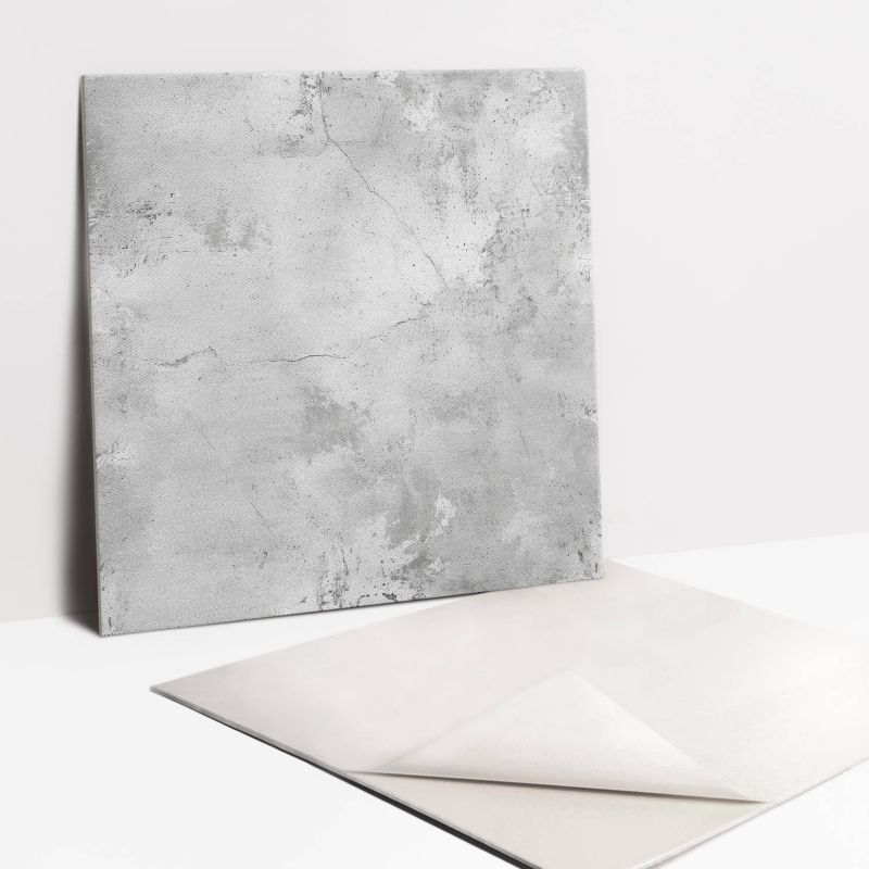 Kafelki samoprzylepne Tulup 30x30 cm Tekstura popękany beton 9 szt.