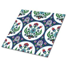 Kafelki samoprzylepne Tulup 30x30 cm Tureckie tulipany 9 szt.