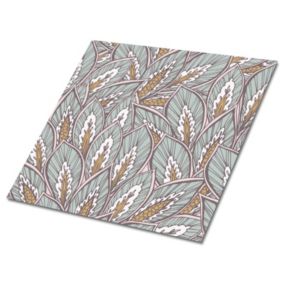 Kafelki samoprzylepne Tulup 30x30 cm Wschodni kwiatowy wzór 9 szt.