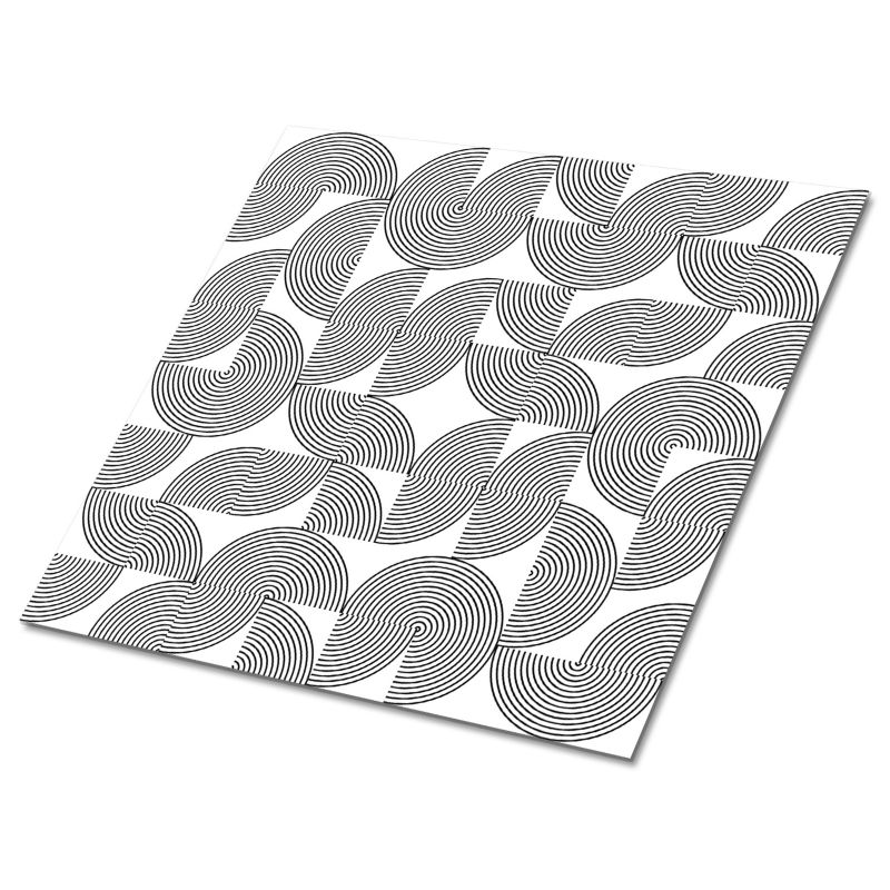 Kafelki samoprzylepne Tulup 30x30 cm Wzór geometryczny 9 szt. VII