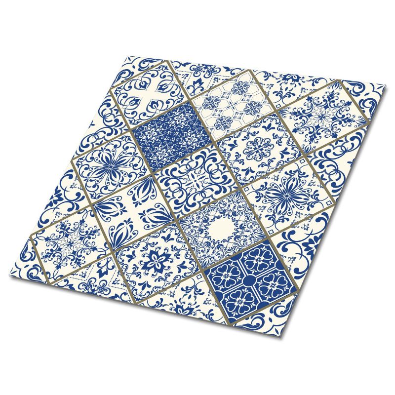 Kafelki samoprzylepne Tulup 30x30 cm Wzór portugalski 9 szt. II