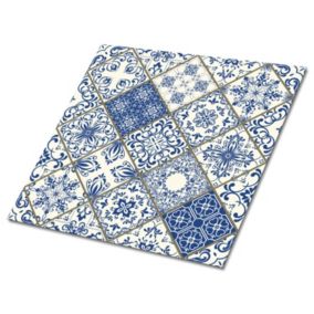Kafelki samoprzylepne Tulup 30x30 cm Wzór portugalski 9 szt. II