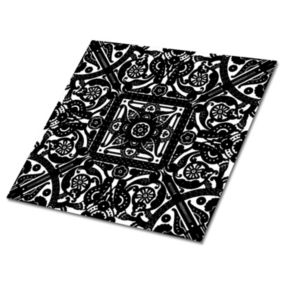 Kafelki samoprzylepne Tulup 30x30 cm Wzór retro z Bliskiego Wschodu 9 szt.
