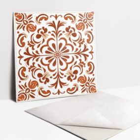 Kafelki samoprzylepne Tulup 30x30 cm Wzorzysty ornament 9 szt.