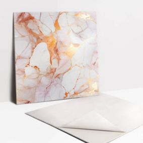 Kafelki samoprzylepne Tulup 30x30 cm Złoty marmur 9 szt.
