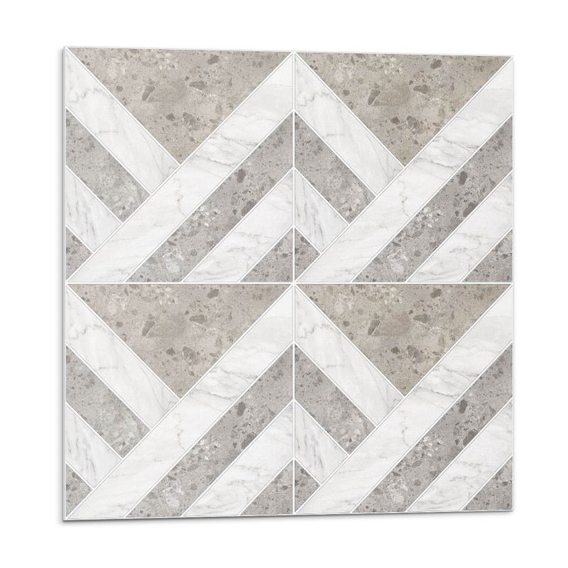 Kafelki samoprzylepne Wallfluent 20x20 cm Kafelkowy motyw geometryczny 20 szt.