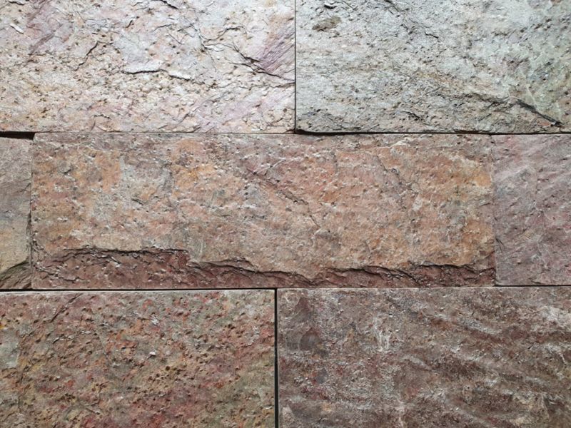 Kamień elewacyjny-dekoracyjny kwarcytowy Tiles Copper Brick 10x30 1 m2