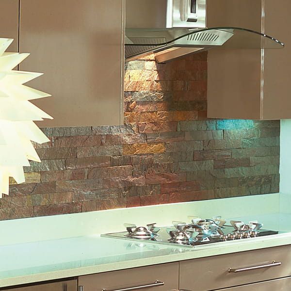 Kamień elewacyjny-dekoracyjny kwarcytowy Tiles Copper Brick 10x30 1 m2