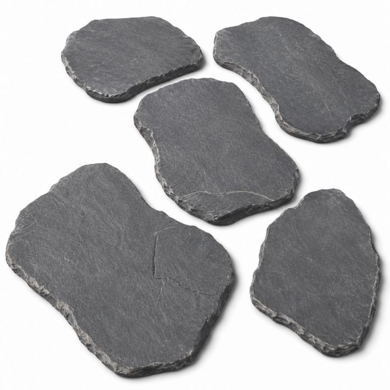 Kamień na ścieżki Tiles Płytki ogrodowe Kadappa Black Limestone Natural t/h 40x60 2-4 cm 1 szt.