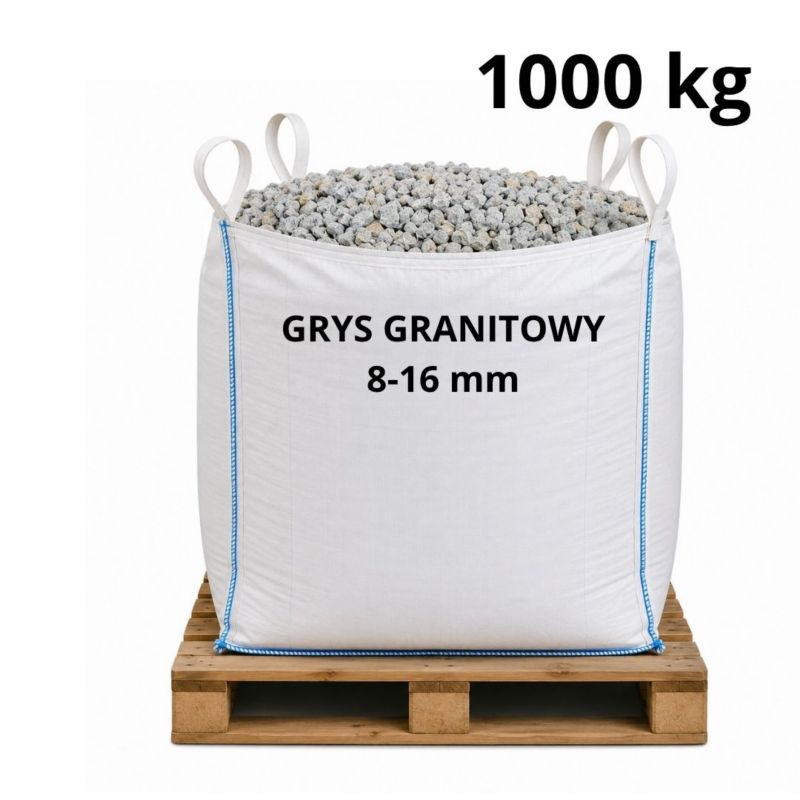 Kamień ozdobny Grys Granitowy Terra Feniks 8-16 mm 1000 kg w big bagu 1 szt.