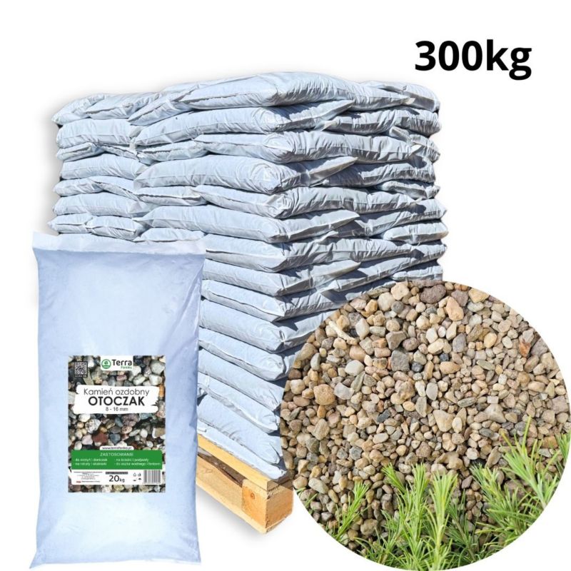 Kamień Ozdobny Terra Feniks Otoczak 8/16 mm 240 kg 1 szt.