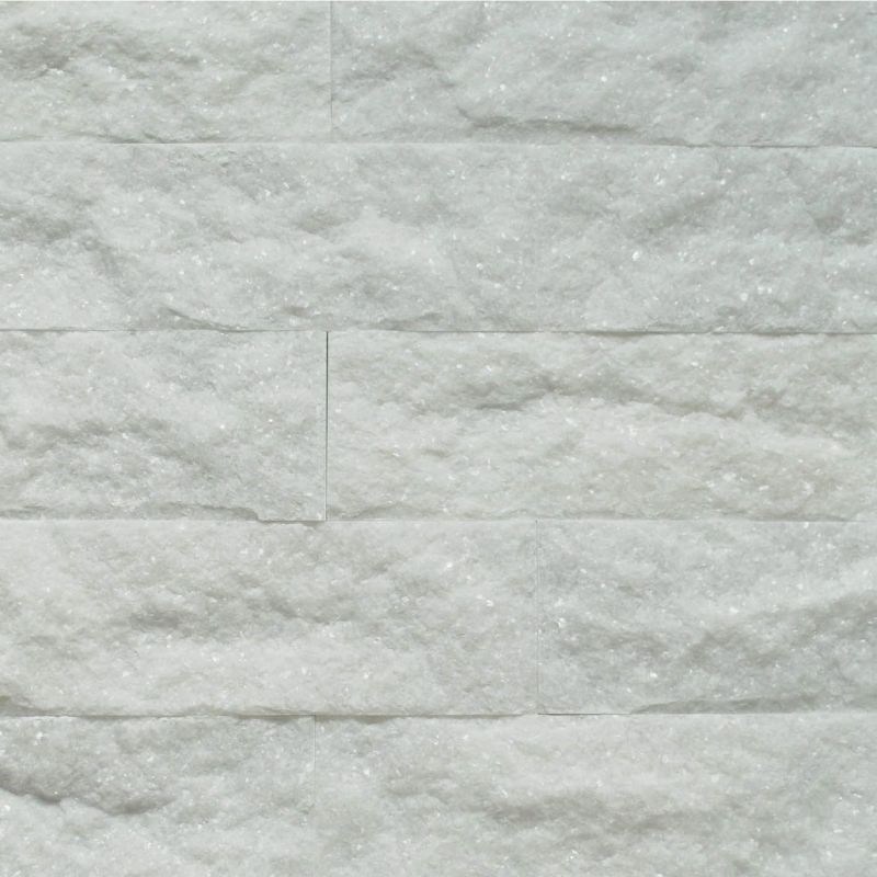 Kamień elewacyjny 30 x 10 cm cristal white 0,45 m2
