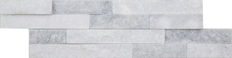 Kamień naturalny Quartz 10 x 35 cm white&grey 0,39 m2