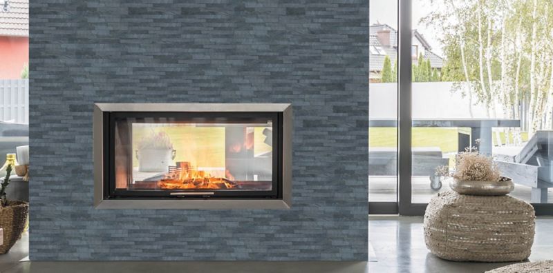 Kamień naturalny Slate 10 x 35 cm black 0,42 m2