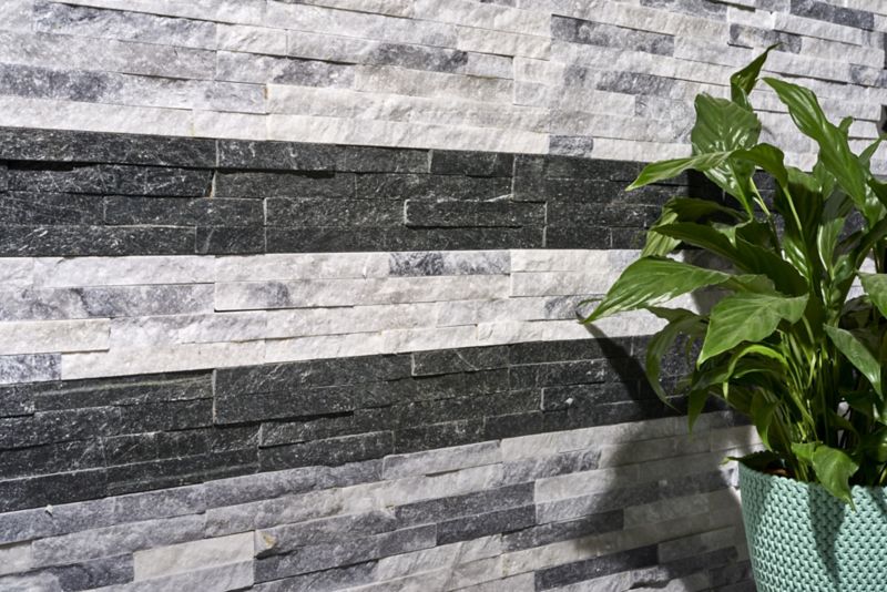 Kamień Quartz 10 x 35 cm czarny 0,385 m2