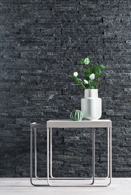Kamień Quartz 10 x 35 cm czarny 0,385 m2