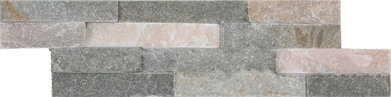 Kamień Slate 10 x 35 cm szary 0,385 m2