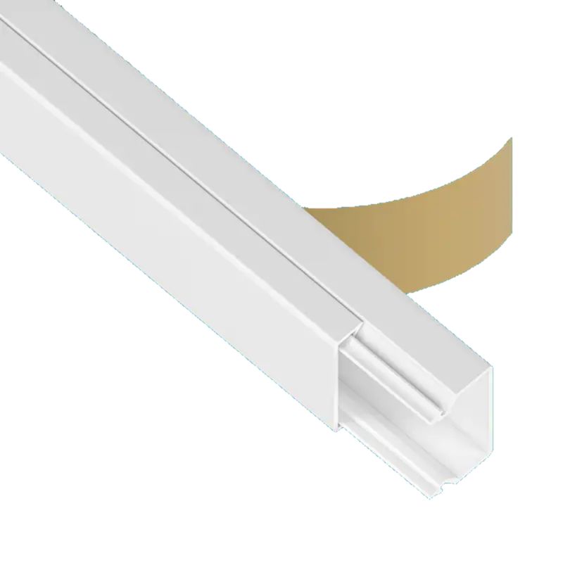 Kanał elektroinstalacyjny AKS Zielonka MKI na taśmę 15 x 25 mm 2 m biały