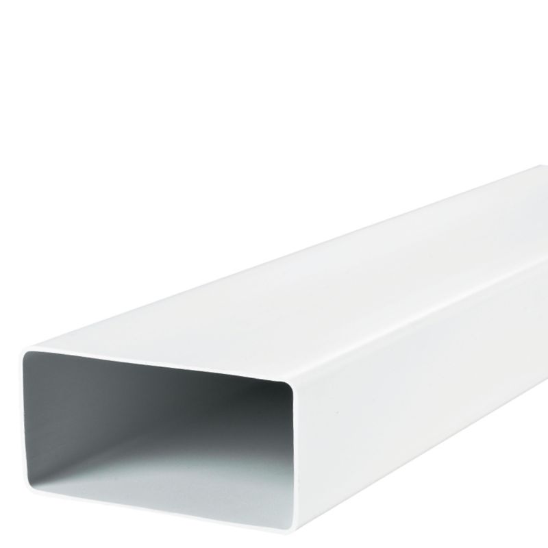 Kanał płaski Vents 120 x 60 mm 0,5 mb biały