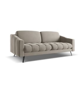 Kanapa 3-osobowa Makamii Nalu z weluru 202x95 cm kreci 1 szt.