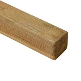 Kantówka drewniana Klikstrom 4,5 x 4,5 x 80 cm zielona