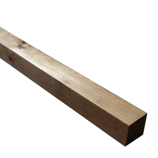Kantówka Klikstrom 7 x 7 x 240 cm brązowa