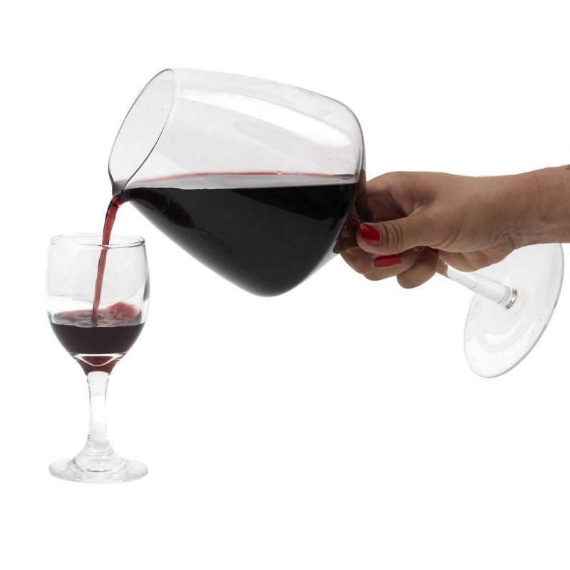 Karafka do wina Vinario HowHomely 1,6 l szkło 30x14,5 cm 1 szt.