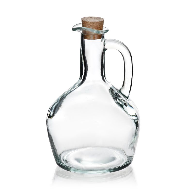Karafka szklana MODERN KITCHEN 10x8x15,5cm transparentny 1szt