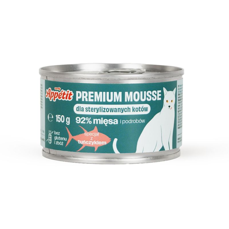 Karma mokra dla kota Comfy Appetit Premium tuńczyk 150 g