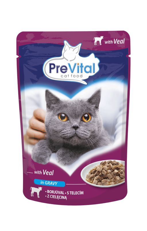 Karma mokra PreVital z cielęciną 100 g