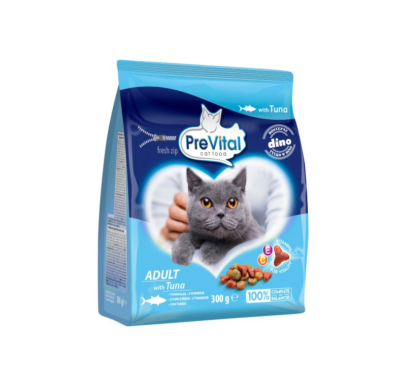 Karma sucha dla kota PreVital tuńczyk 300 g