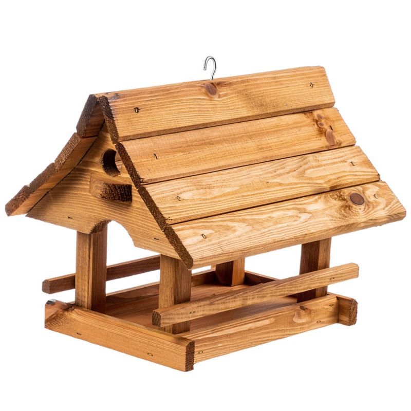 Karmnik dla ptaków KADAX domek naturalny  30 x 25 cm 1 szt.